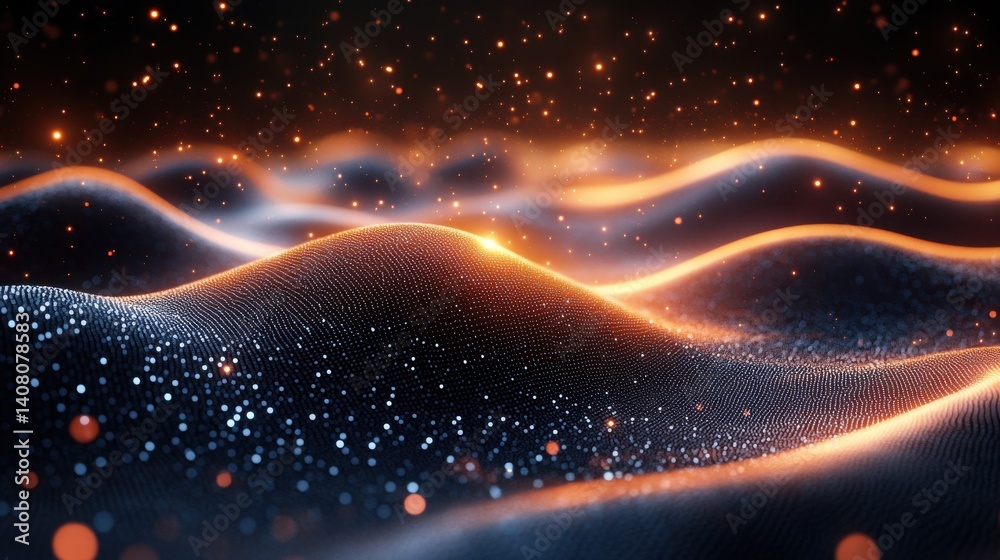 Poster technology digital data abstract background data analysis,access to digital data digital cyberspace,particles,digital data network connections 3d rendering,stock image