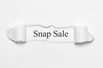 Snap Sale	
