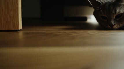 Carpenter measuring wood for custom furniture. Featuring craftsmanship and precision