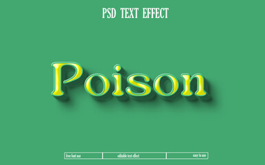Text effect design.