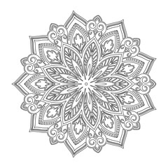 Ornamental luxury mandala pattern	
