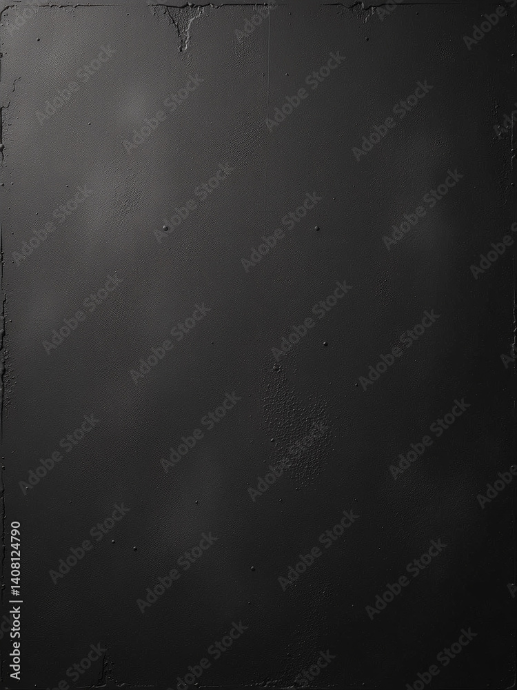 Poster a dark gray rough texture provides a contrasting background with space for design, fitting for a bla
