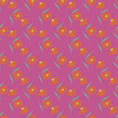 seamless background with stars