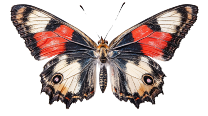 Butterfly for Insect and Nature Decor - Isolated on White Background