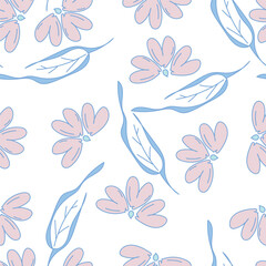 Elements of peony flower with bugs and leaves, brunch with peony flower, floral element, flower composition on whit