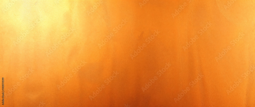 Canvas Prints smooth orange painted wall creating gradient effect background