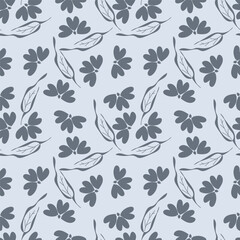seamless flower pattern on background