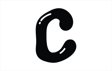 Fototapeta premium Elegant Letter C logo Vector Template Initial Letter C Logo Design. Creative And Modern C logo