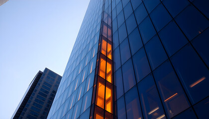 very tall building with a lot of windows