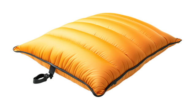 Camping Pillow Inflator for Quick Inflation - Isolated on White Background