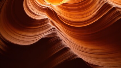 Antelope Canyon s swirling sandstone warm light illuminates deep orange hues creating a mesmerizing