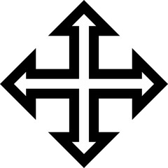 Selection and Cursors line editable icon. Editable stroke. Vector illustration.