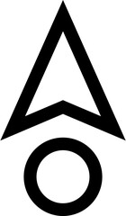 Selection and Cursors line editable icon. Editable stroke. Vector illustration.