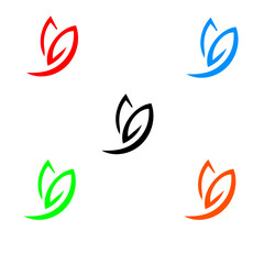 Obraz premium set of abstract symbols