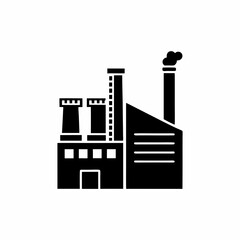 creative details Factory Icon Vector Illustration