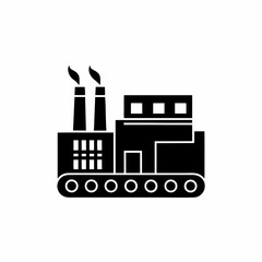 creative details Factory Icon Vector Illustration