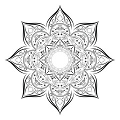 Obraz premium Ornamental luxury mandala pattern design