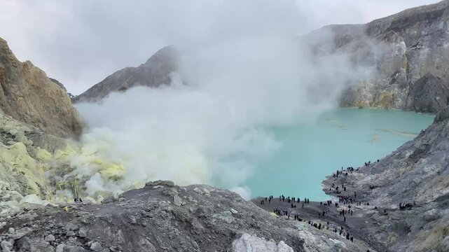 volcan Kawah Ijen, java