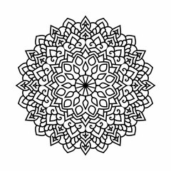 Ornamental luxury mandala pattern	 design