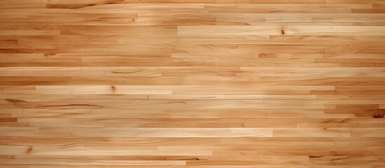 Fototapeta premium Horizontal wooden flooring. Applied in interior design catalogs, renovation guides, or rustic aesthetics. 