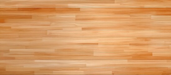Fototapeta premium Horizontal wooden flooring. Applied in interior design catalogs, renovation guides, or rustic aesthetics. 