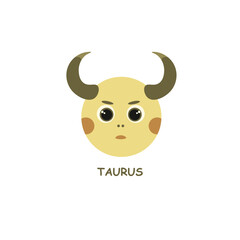 zodiac sign taurus.vector graphics of constellations