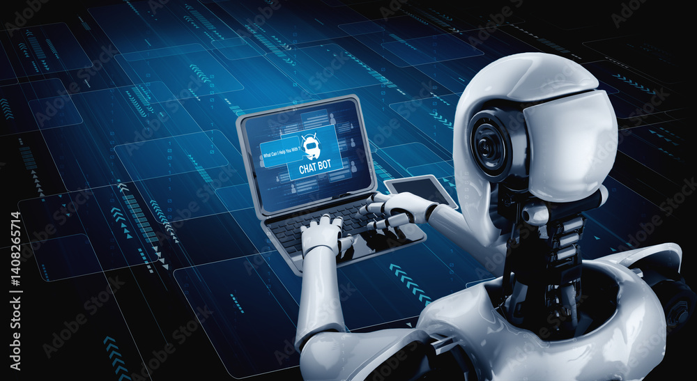 Poster chatbot software application for modish online business that automatically reply to customer questio