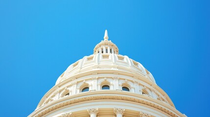 Explore awe-inspiring state capitol dome austin gigapixel image clear sky unique perspective