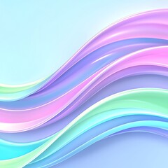Pastel Wave Abstract Background (1)