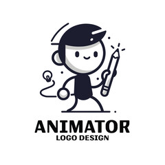 Animator Vector Logo Design
