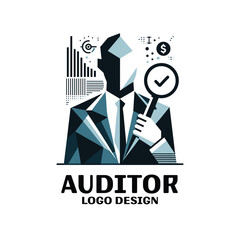 Auditor Vector Logo Design
