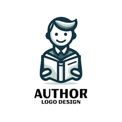 Author Vector Logo Design