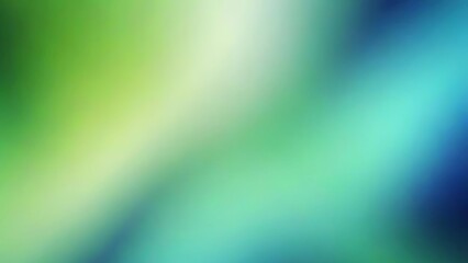 Abstract Green and Blue Gradient Background