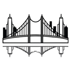 Obraz premium Steel Ghosts: The Power of City Shadows