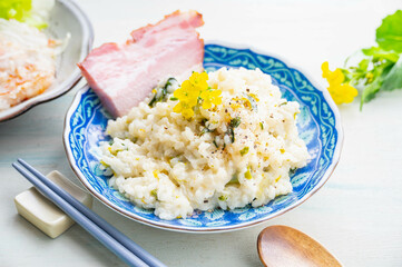 菜の花のリゾット