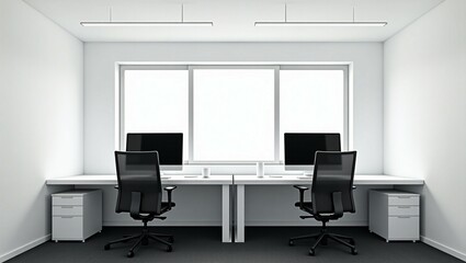 Fototapeta premium White office interior