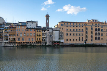 The Old Town of city of Florence, Italy