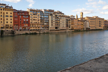 Fototapeta premium The Old Town of city of Florence, Italy
