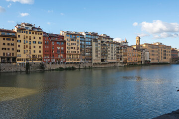 The Old Town of city of Florence, Italy