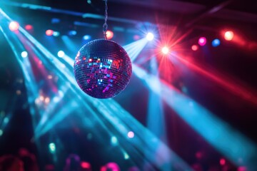 disco lights background