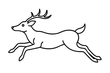 deer vector illustration