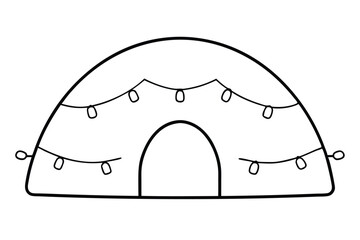 vector illustration of a Christmas decoration