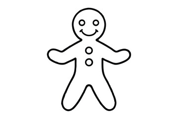 christmas gingerbread man