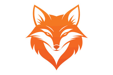 Obraz premium Fox Head Vector Art Illustration – Bold and Modern Wildlife Design 