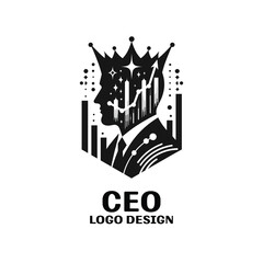 Fototapeta premium CEO Vector Logo Design
