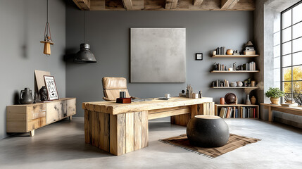 Natural office, working from home