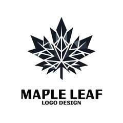 Maple Leaf Vector Logo Design