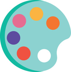 circle of colored circles