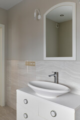 interior design. interior photography of an apartment for rent. One-room apartment with a simple and cozy design. High quality photo