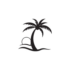 palm tree silhouette